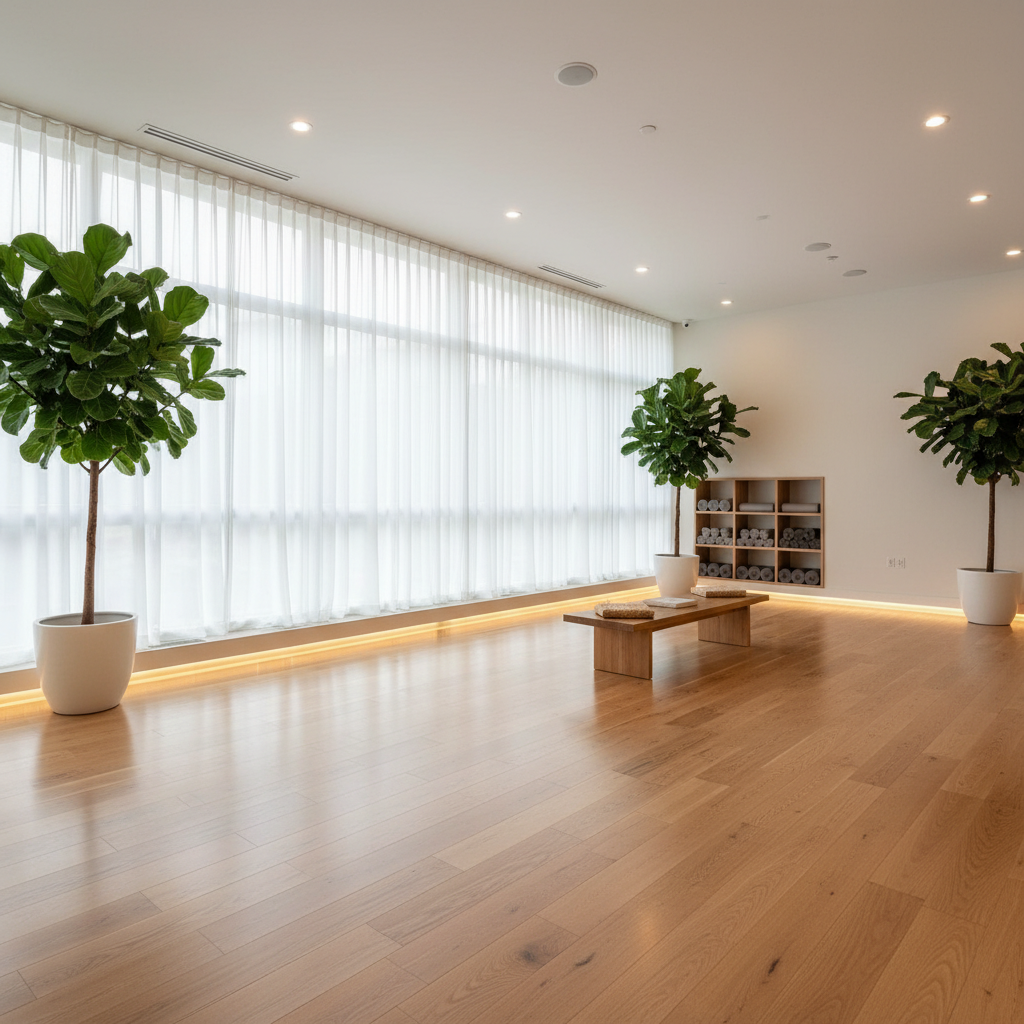 Serenity Yoga Studio Interior